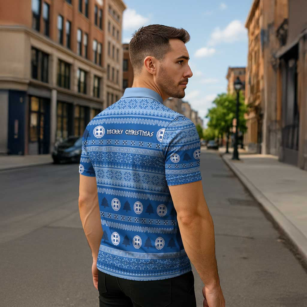 Greece Christmas Zipper Polo Shirt The Twelve Gods Of Olympus - Wonder Print Shop