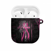 American Breast Cancer AirPods Case Hope And Cure Cross - Wonder Print Shop