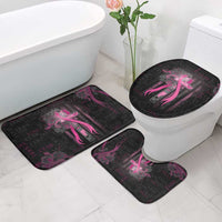 American Breast Cancer Bathroom Set Hope And Cure Cross - Wonder Print Shop