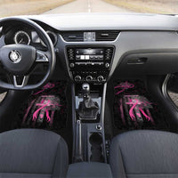 Personalized American Breast Cancer Car Mats Hope And Cure Cross - Wonder Print Shop