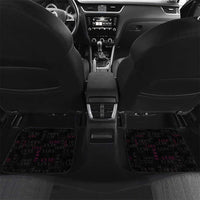 Personalized American Breast Cancer Car Mats Hope And Cure Cross - Wonder Print Shop