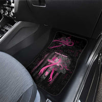 Personalized American Breast Cancer Car Mats Hope And Cure Cross - Wonder Print Shop
