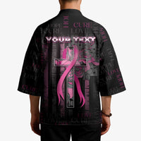 Personalized American Breast Cancer Kimono Hope And Cure Cross - Wonder Print Shop