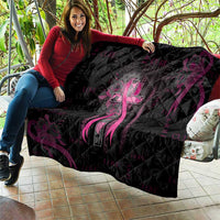 American Breast Cancer Quilt Hope And Cure Cross - Wonder Print Shop