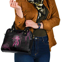 American Breast Cancer Shoulder Handbag Hope And Cure Cross - Wonder Print Shop