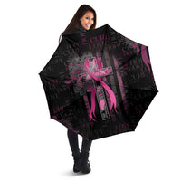 American Breast Cancer Umbrella Hope And Cure Cross - Wonder Print Shop