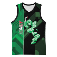 Personalized Italy Lombardy Basketball Jersey Isometric Style - Wonder Print Shop
