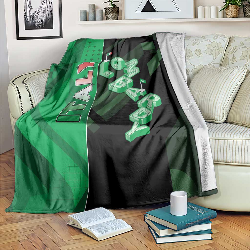 Italy Lombardy Blanket Isometric Style - Wonder Print Shop