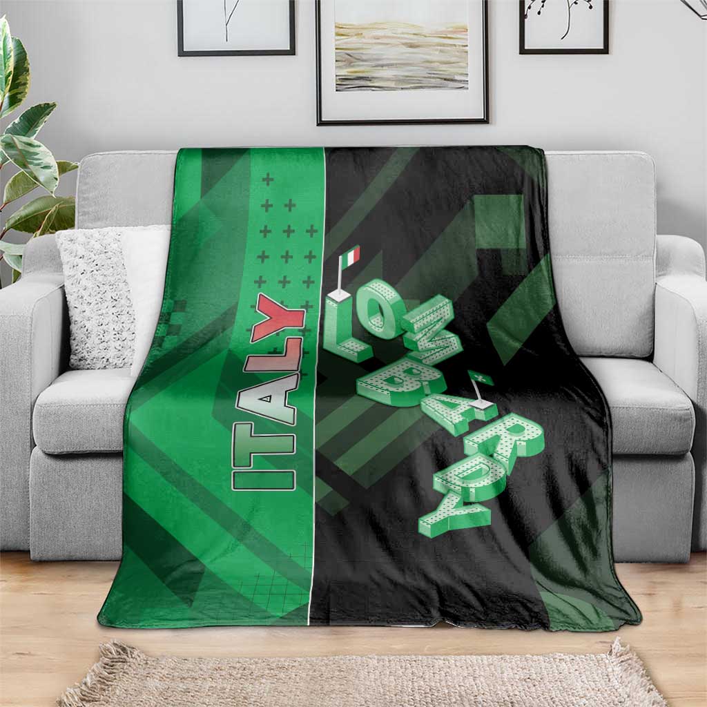 Italy Lombardy Blanket Isometric Style - Wonder Print Shop