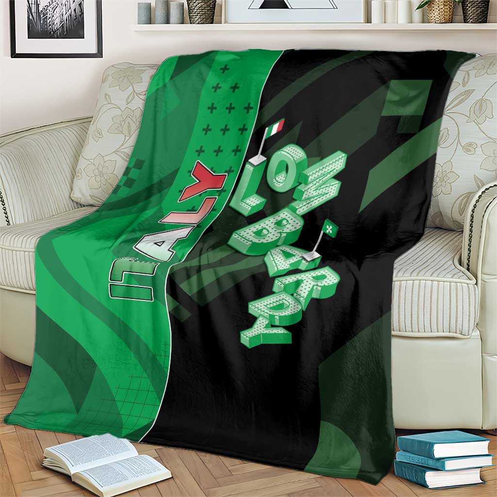Italy Lombardy Blanket Isometric Style - Wonder Print Shop