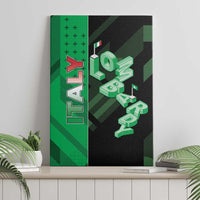 Italy Lombardy Canvas Wall Art Isometric Style - Wonder Print Shop