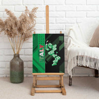 Italy Lombardy Canvas Wall Art Isometric Style - Wonder Print Shop