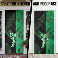 Personalized Italy Lombardy Door Cover Isometric Style - Wonder Print Shop