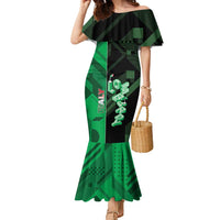 Personalized Italy Lombardy Family Matching Mermaid Dress and Hawaiian Shirt Isometric Style - Wonder Print Shop
