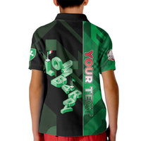 Personalized Italy Lombardy Kid Polo Shirt Isometric Style - Wonder Print Shop