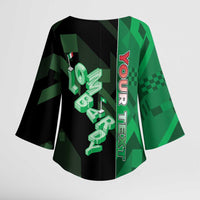 Personalized Italy Lombardy Kimono Sleeve Blouse Isometric Style - Wonder Print Shop
