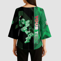 Personalized Italy Lombardy Kimono Sleeve Blouse Isometric Style - Wonder Print Shop