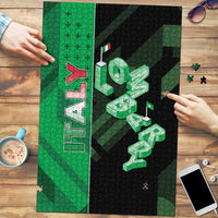 Italy Lombardy Puzzle Isometric Style - Wonder Print Shop