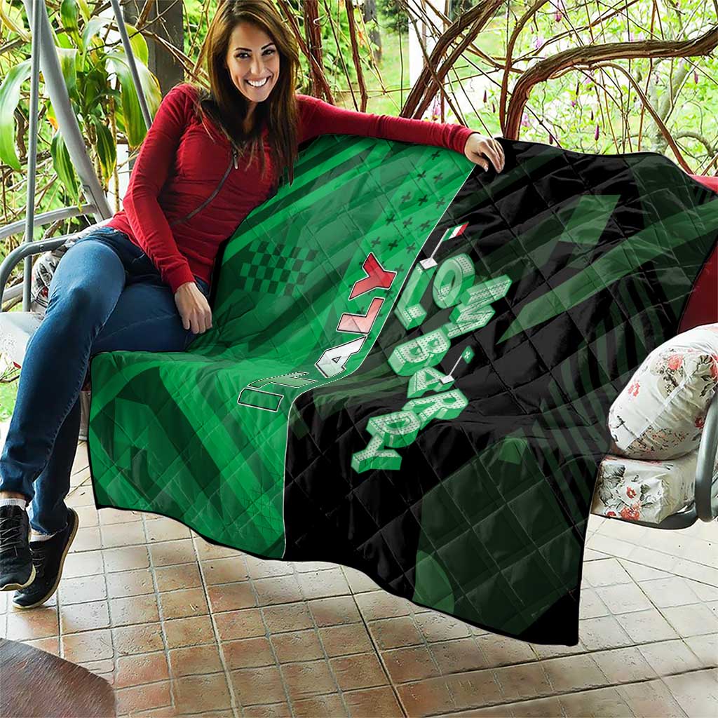 Italy Lombardy Quilt Isometric Style - Wonder Print Shop