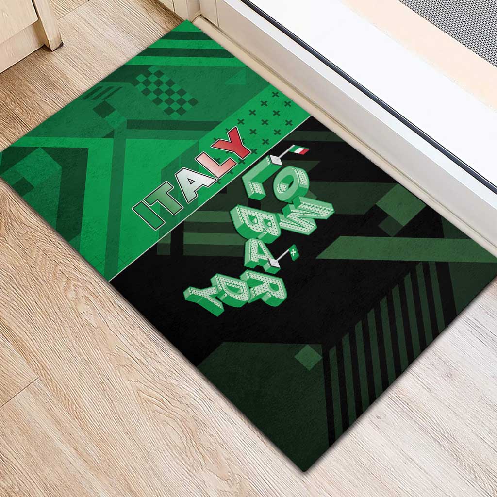 Italy Lombardy Rubber Doormat Isometric Style - Wonder Print Shop