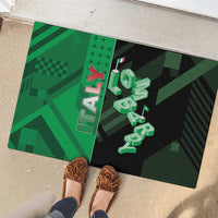 Italy Lombardy Rubber Doormat Isometric Style - Wonder Print Shop