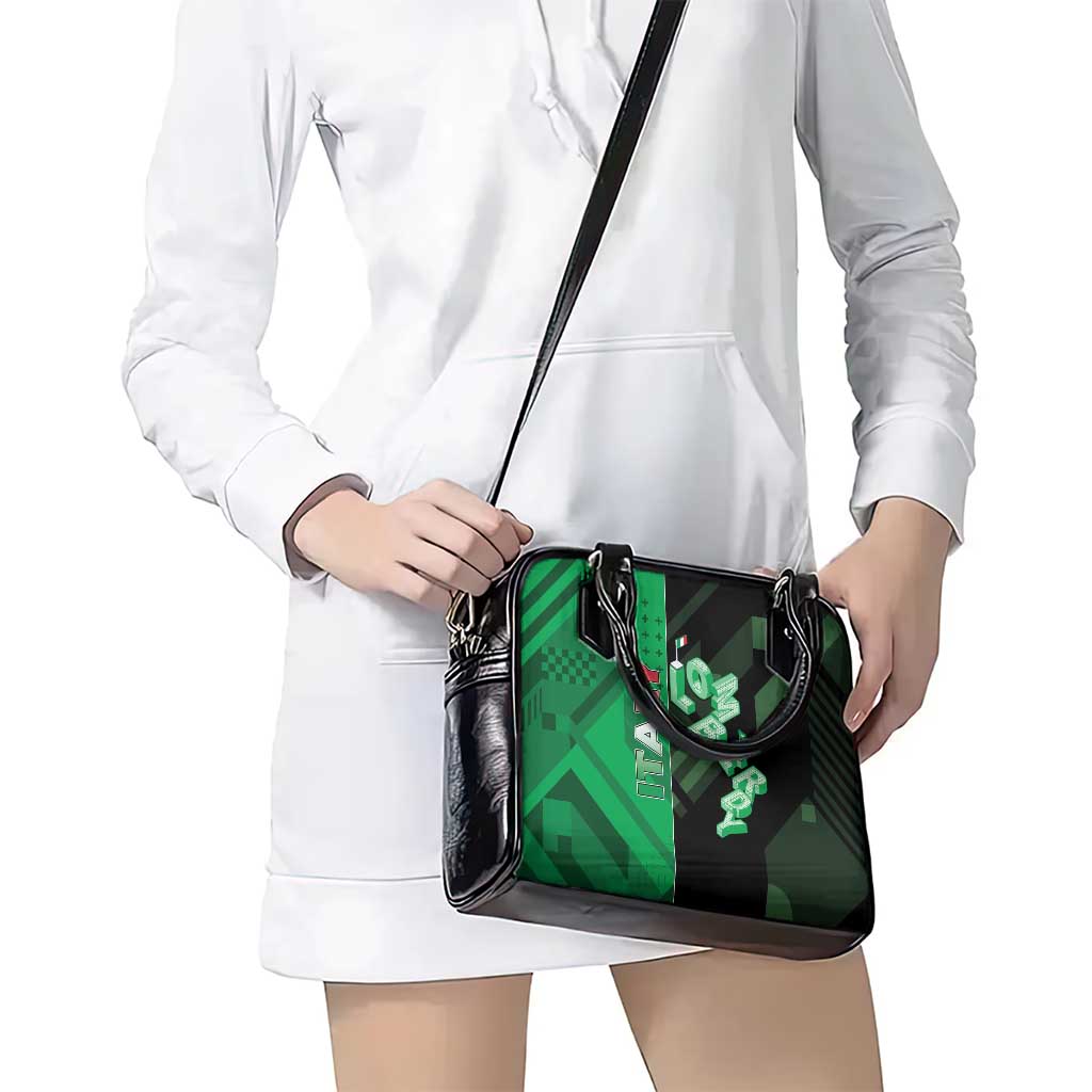 Italy Lombardy Shoulder Handbag Isometric Style - Wonder Print Shop