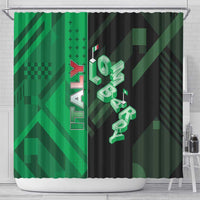 Italy Lombardy Shower Curtain Isometric Style - Wonder Print Shop
