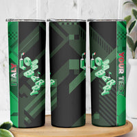 Personalized Italy Lombardy Skinny Tumbler Isometric Style - Wonder Print Shop