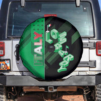 Italy Lombardy Spare Tire Cover Isometric Style - Wonder Print Shop