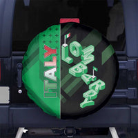 Italy Lombardy Spare Tire Cover Isometric Style - Wonder Print Shop