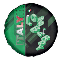 Italy Lombardy Spare Tire Cover Isometric Style - Wonder Print Shop