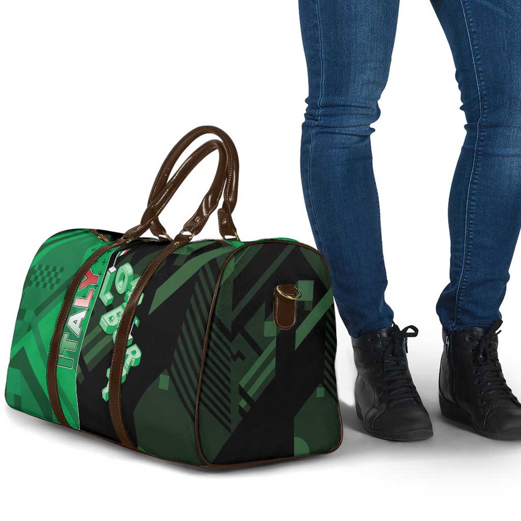 Italy Lombardy Travel Bag Isometric Style - Wonder Print Shop