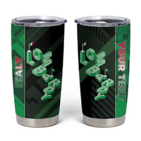 Personalized Italy Lombardy Tumbler Cup Isometric Style - Wonder Print Shop
