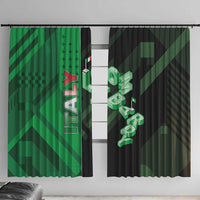 Italy Lombardy Window Curtain Isometric Style - Wonder Print Shop