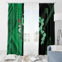 Italy Lombardy Window Curtain Isometric Style - Wonder Print Shop