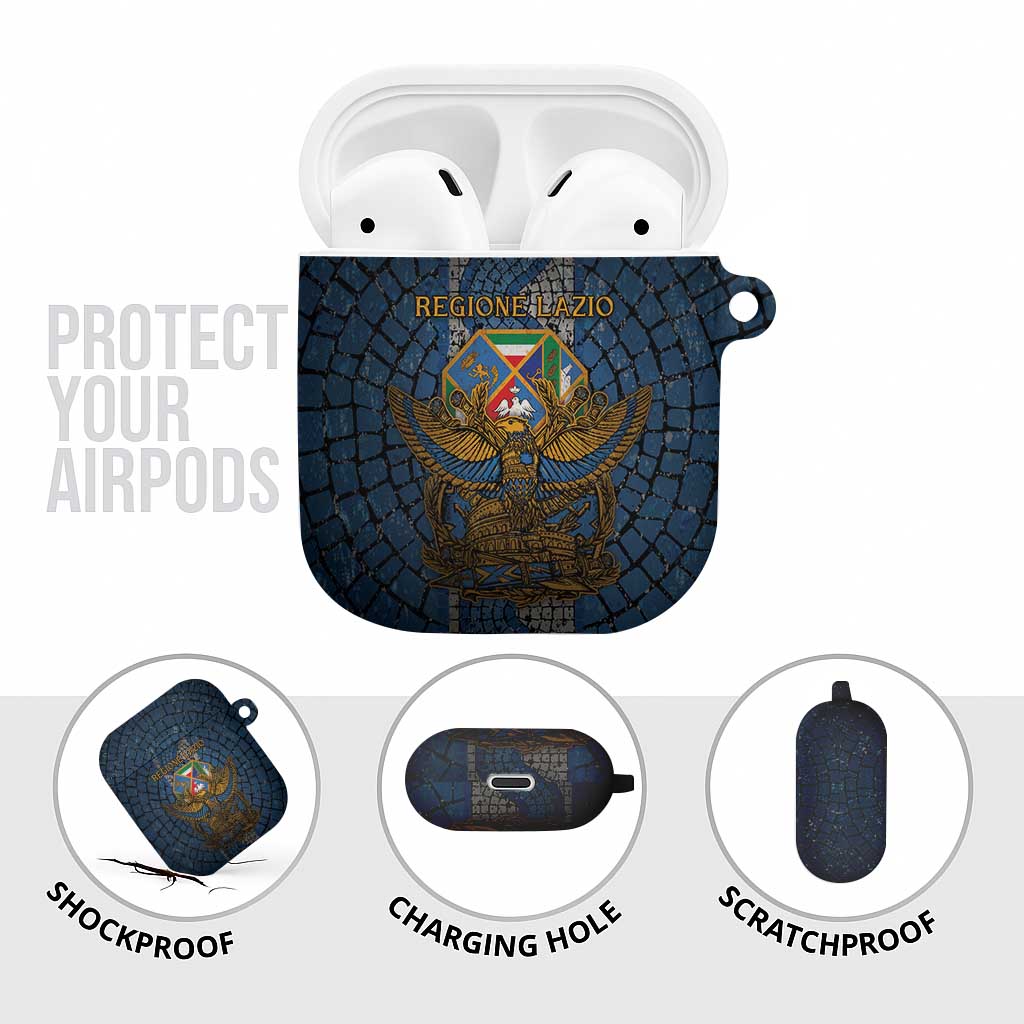 Italy Lazio AirPods Case Roman Eagle Heritage - Wonder Print Shop