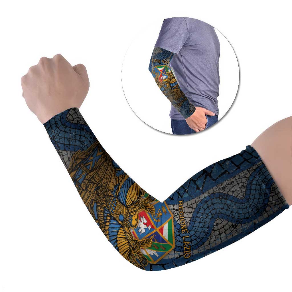 Personalized Italy Lazio Arm Sleeves Roman Eagle Heritage - Wonder Print Shop