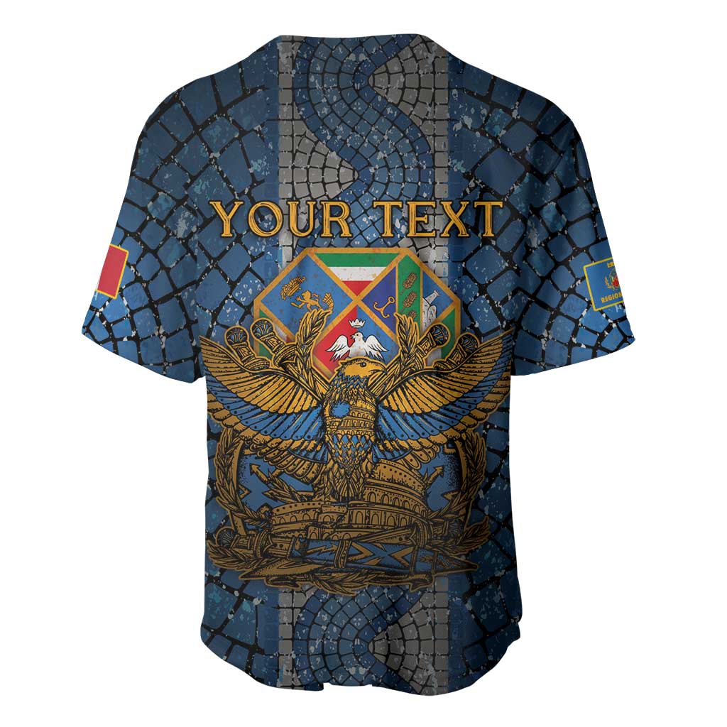 Personalized Italy Lazio Baseball Jersey Roman Eagle Heritage - Wonder Print Shop