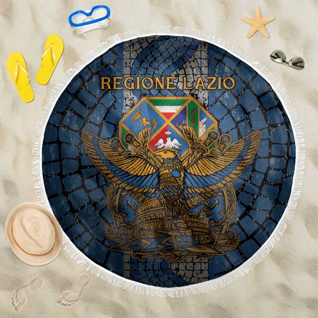 Italy Lazio Beach Blanket Roman Eagle Heritage - Wonder Print Shop