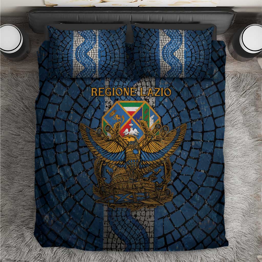 Italy Lazio Bedding Set Roman Eagle Heritage - Wonder Print Shop