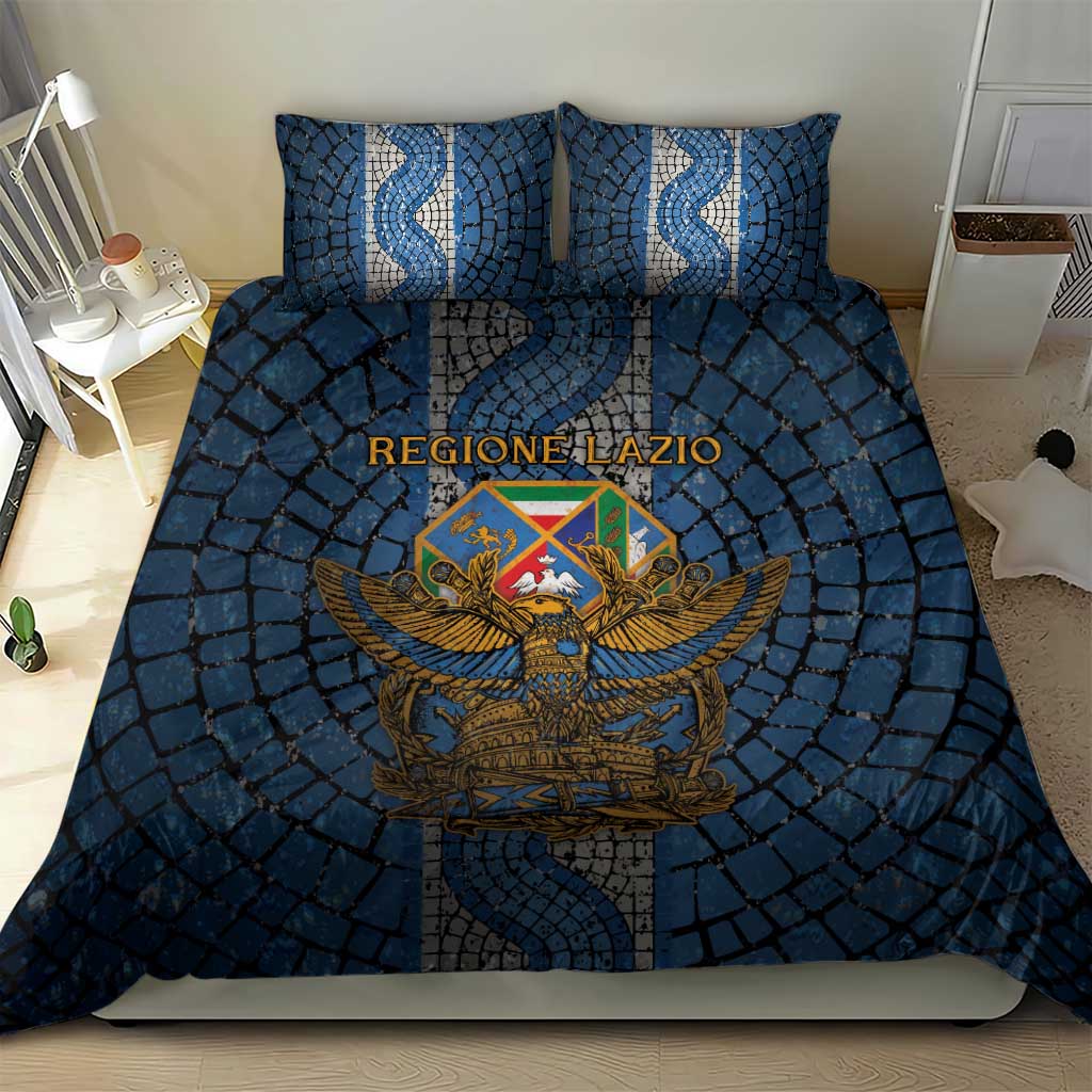Italy Lazio Bedding Set Roman Eagle Heritage - Wonder Print Shop