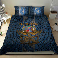 Italy Lazio Bedding Set Roman Eagle Heritage - Wonder Print Shop