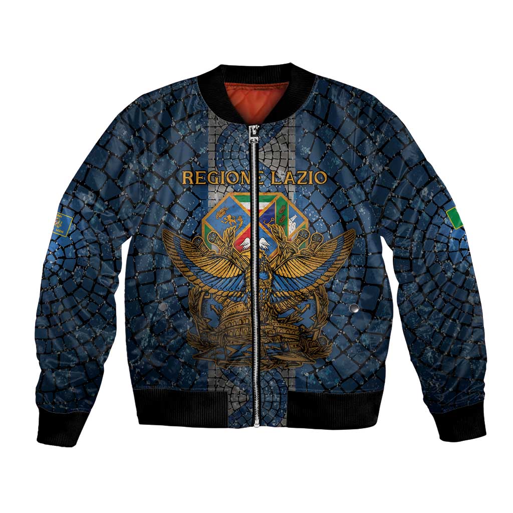 Personalized Italy Lazio Bomber Jacket Roman Eagle Heritage - Wonder Print Shop