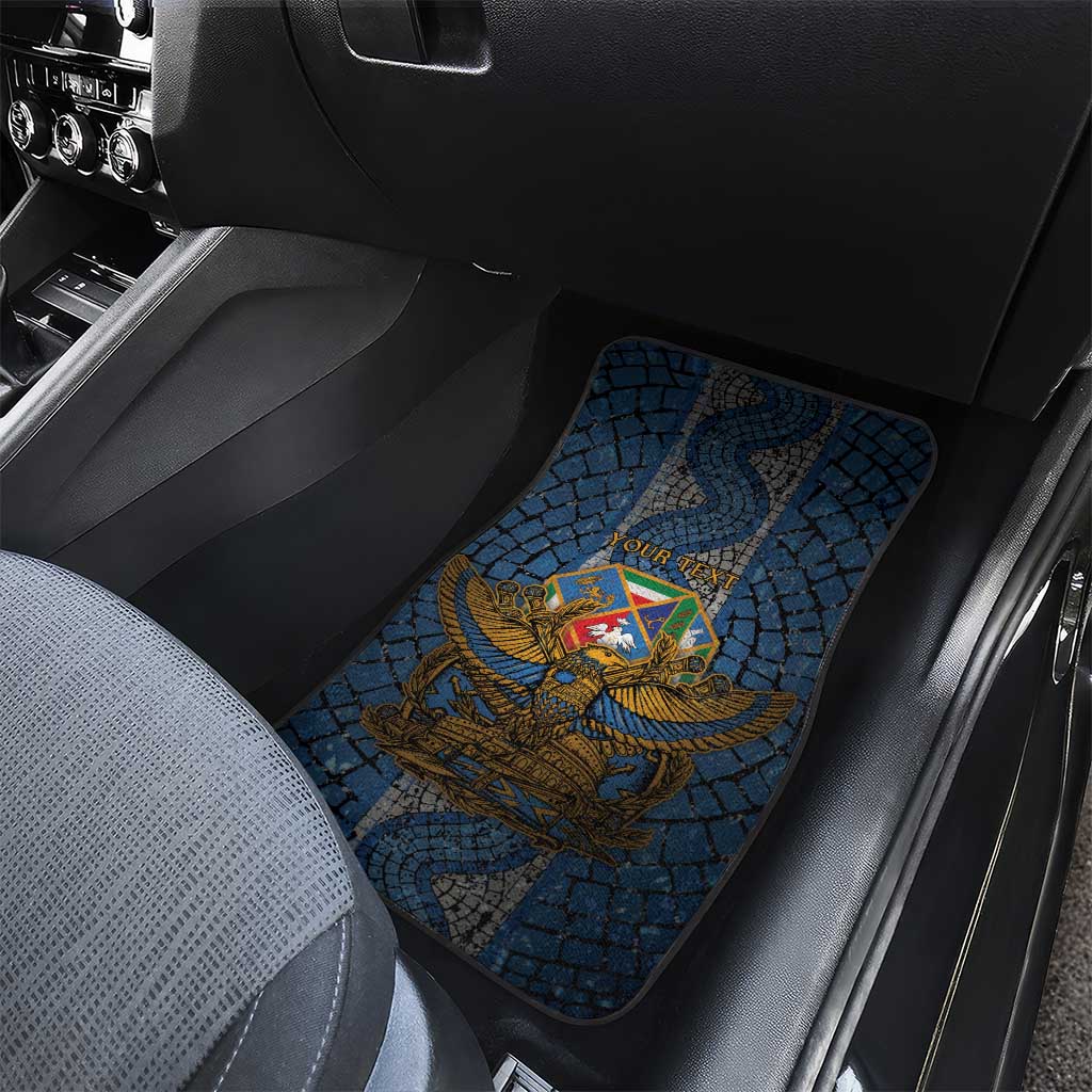Personalized Italy Lazio Car Mats Roman Eagle Heritage - Wonder Print Shop