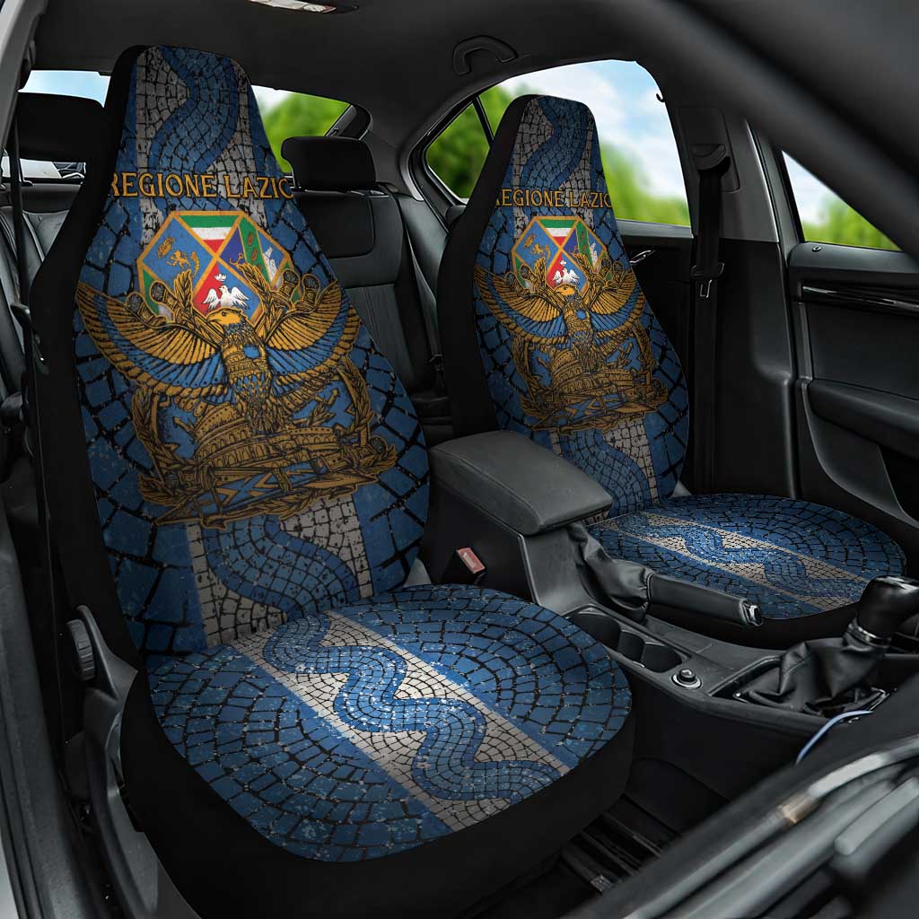 Italy Lazio Car Seat Cover Roman Eagle Heritage - Wonder Print Shop