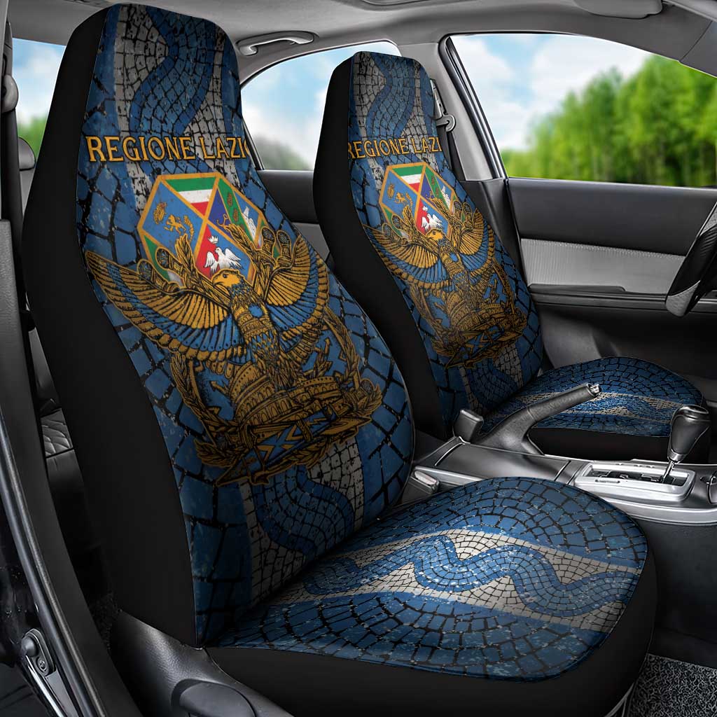 Italy Lazio Car Seat Cover Roman Eagle Heritage - Wonder Print Shop
