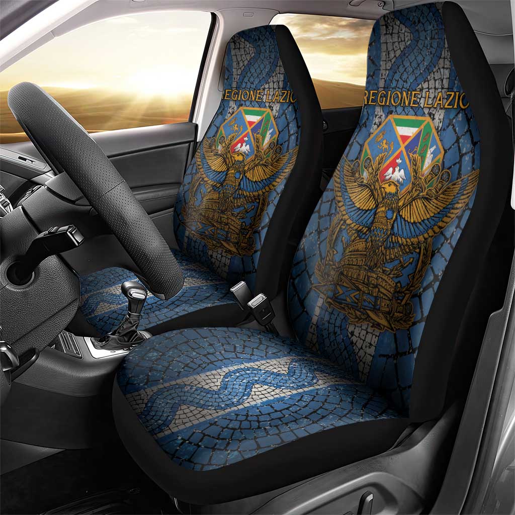Italy Lazio Car Seat Cover Roman Eagle Heritage - Wonder Print Shop
