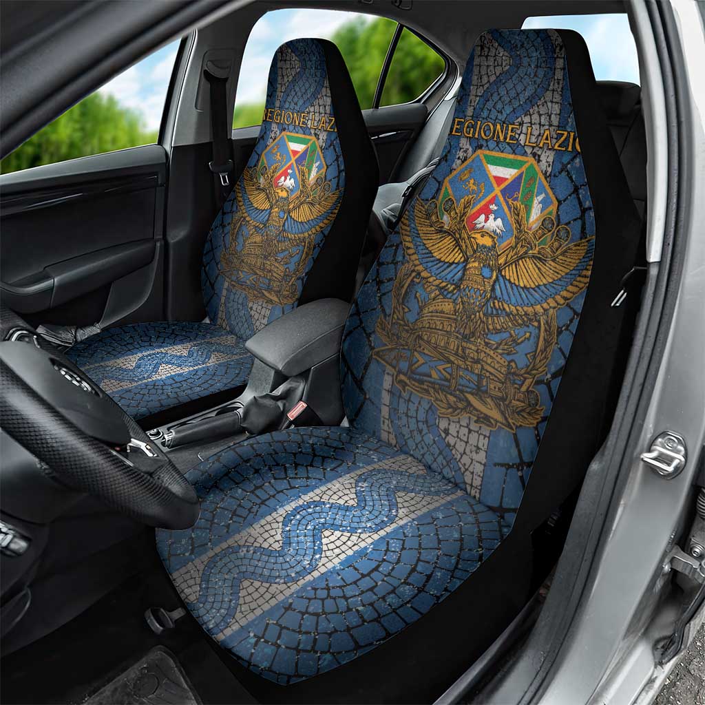 Italy Lazio Car Seat Cover Roman Eagle Heritage - Wonder Print Shop