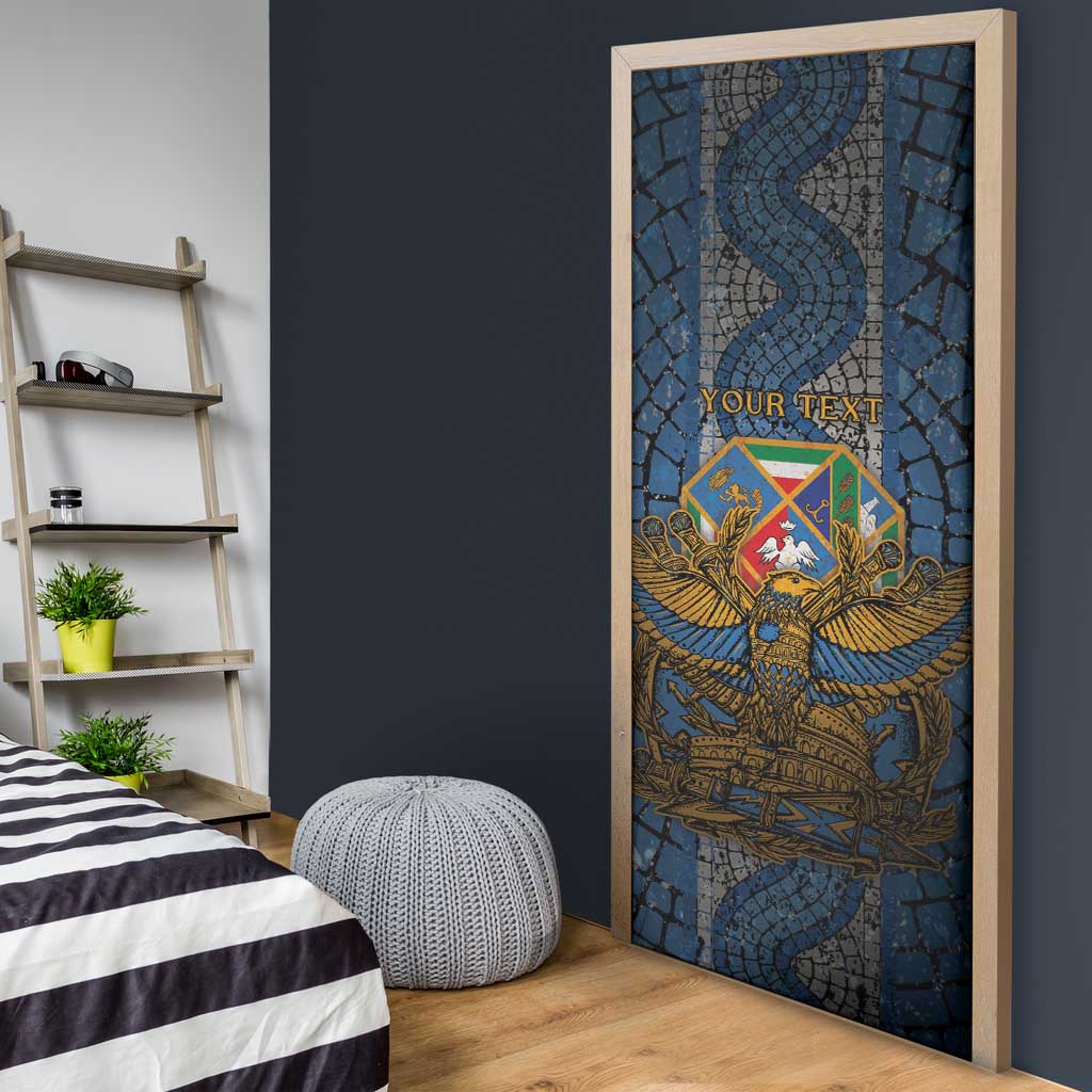 Personalized Italy Lazio Door Cover Roman Eagle Heritage - Wonder Print Shop