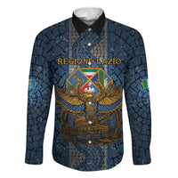 Personalized Italy Lazio Family Matching Mermaid Dress and Hawaiian Shirt Roman Eagle Heritage - Wonder Print Shop